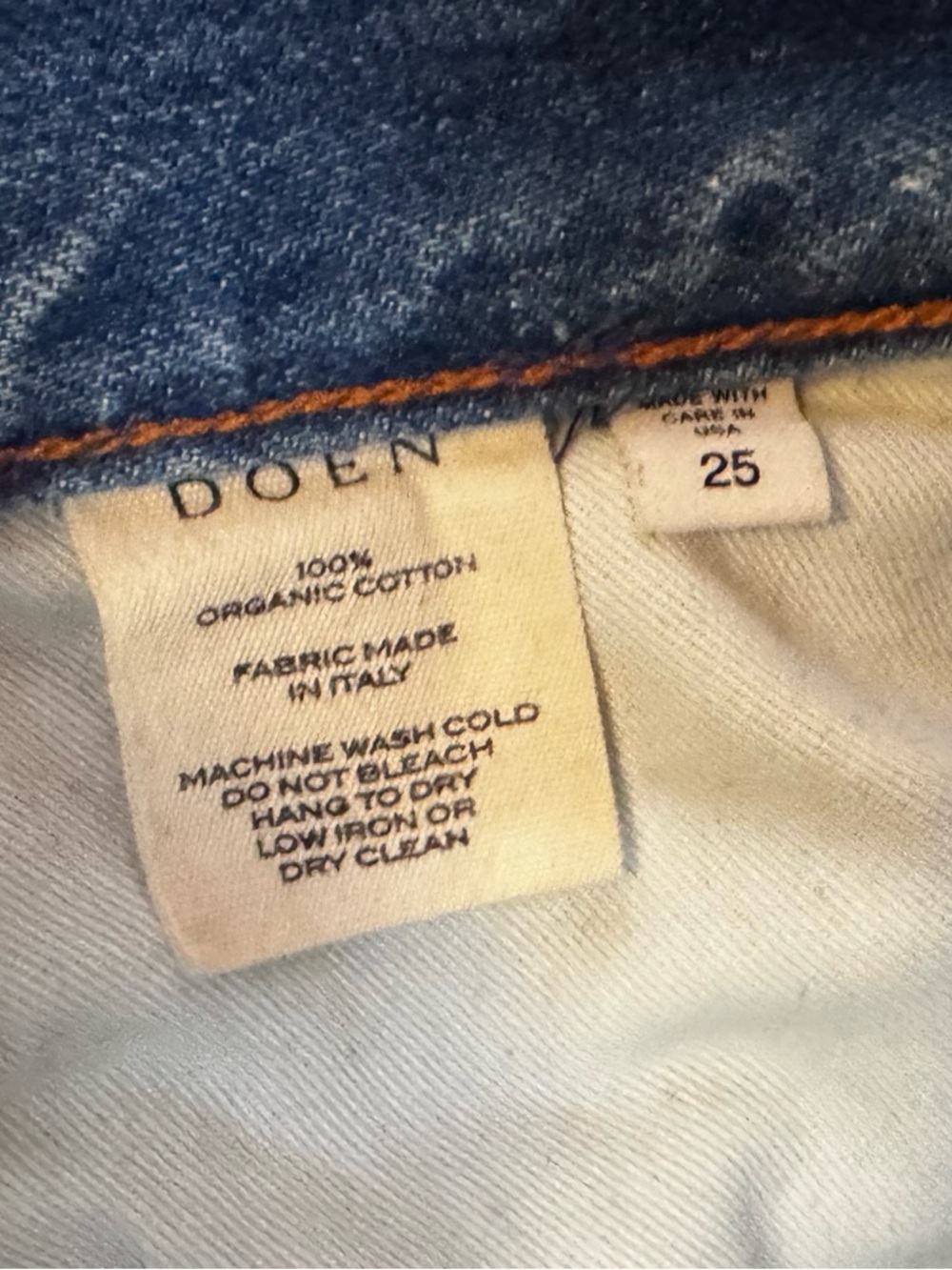 Doen Laurent Jeans in Faded Blue Wash - Picture 5 of 12